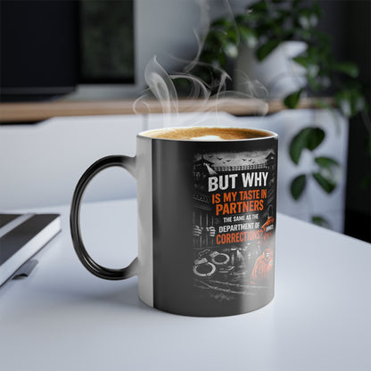 Department Of Corrections Color Changing Mug
