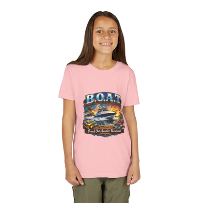 B.O.A.T. Youth Unisex Short Sleeve Crewneck Tee