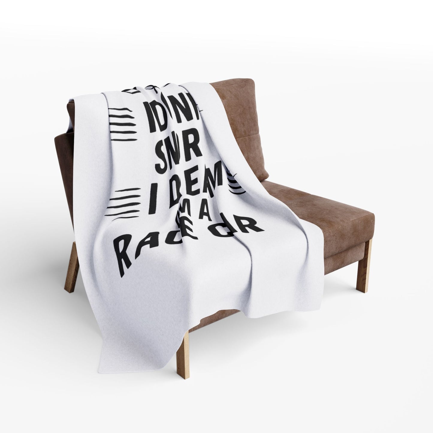 I Don't Snore Arctic Fleece Blanket