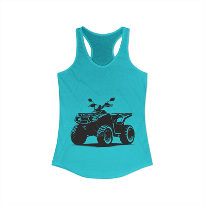 Off The Beaten Path Quad Women's Racerback Tank