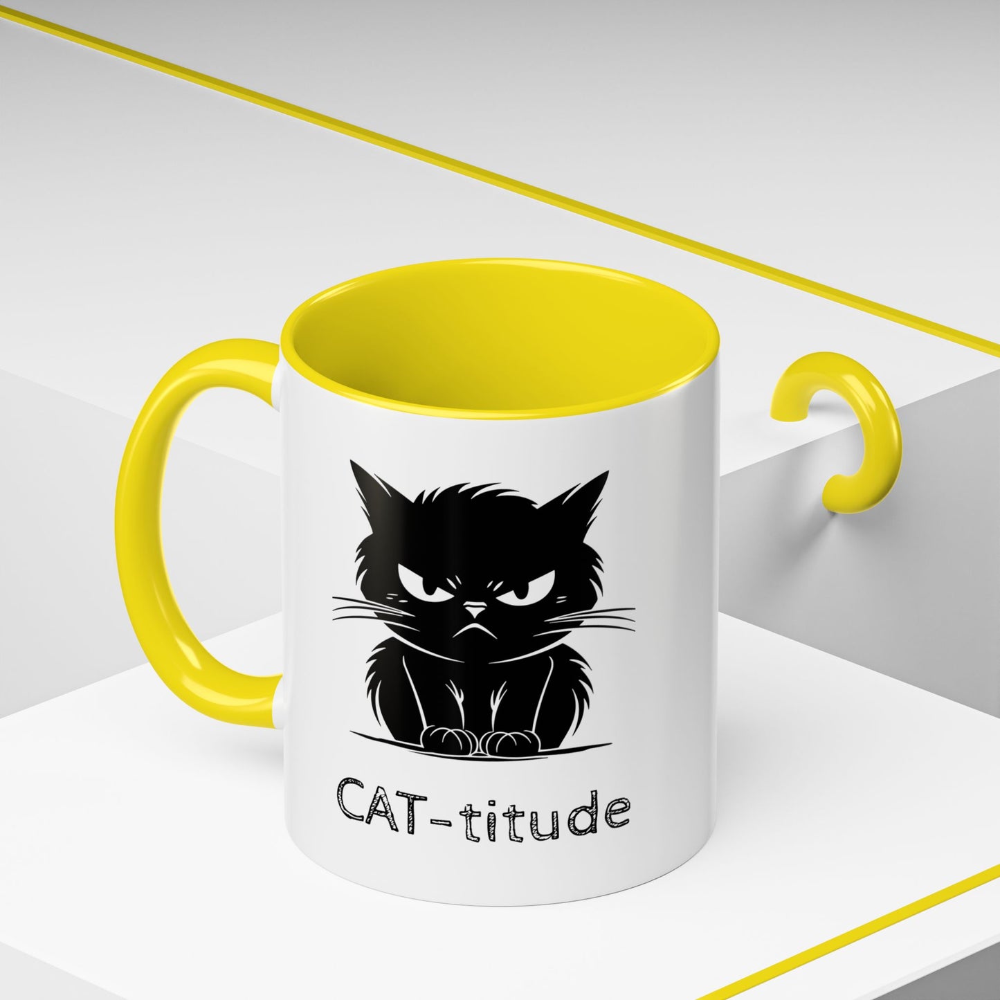CAT-titude 2-Tone Coffee Mug