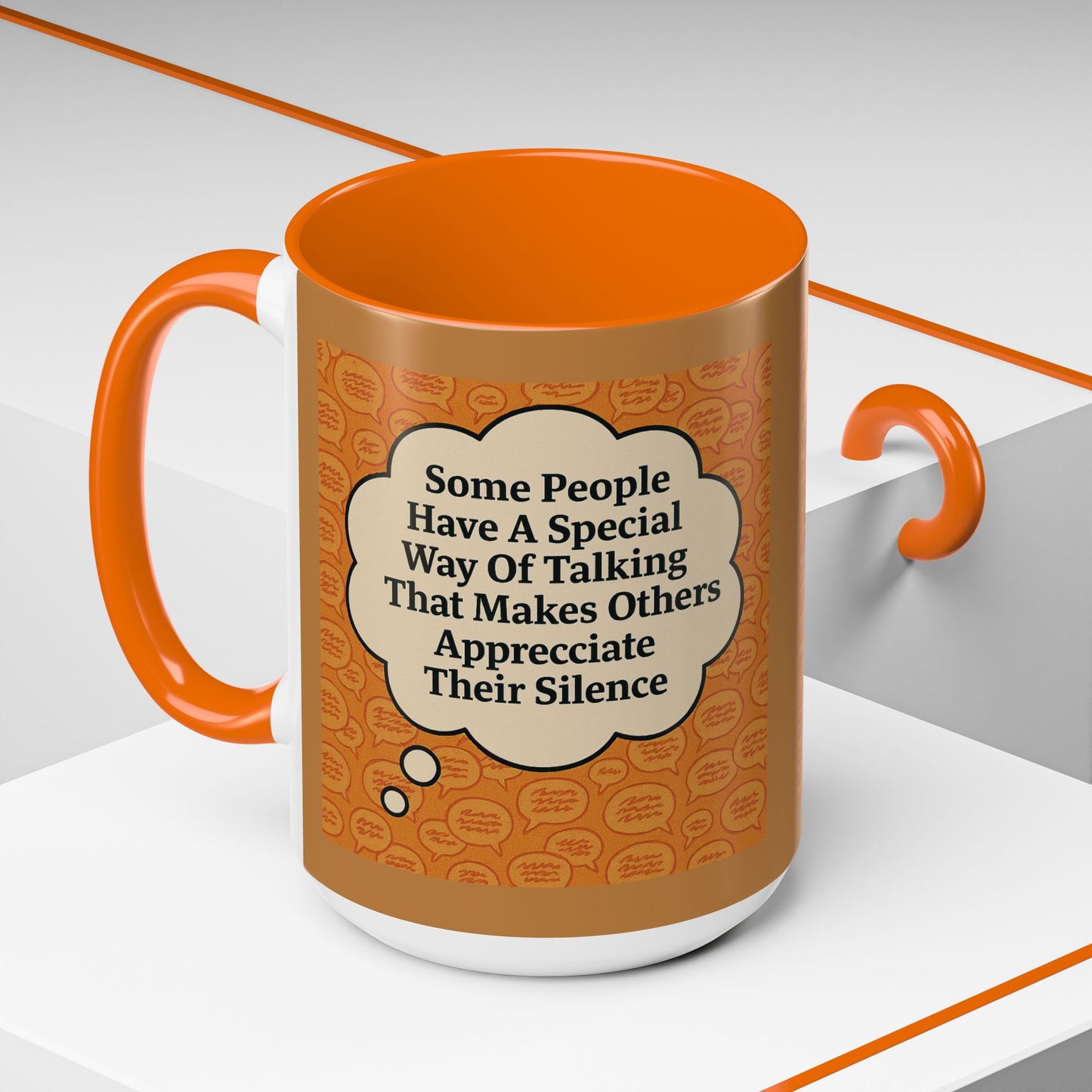 Special Way Of Talking 2-Tone Coffee Mug