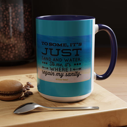 Dr. Beach 2-Tone Coffee Mug