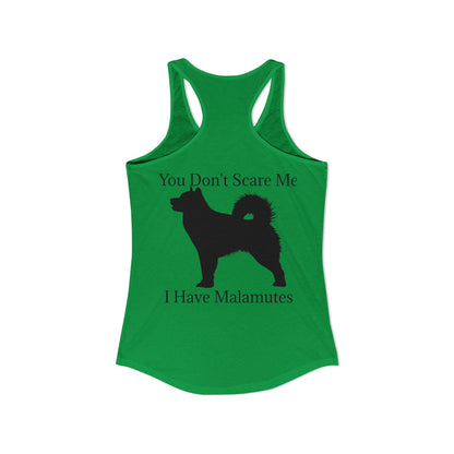 You Don't Scare Me Women's Racerback Tank