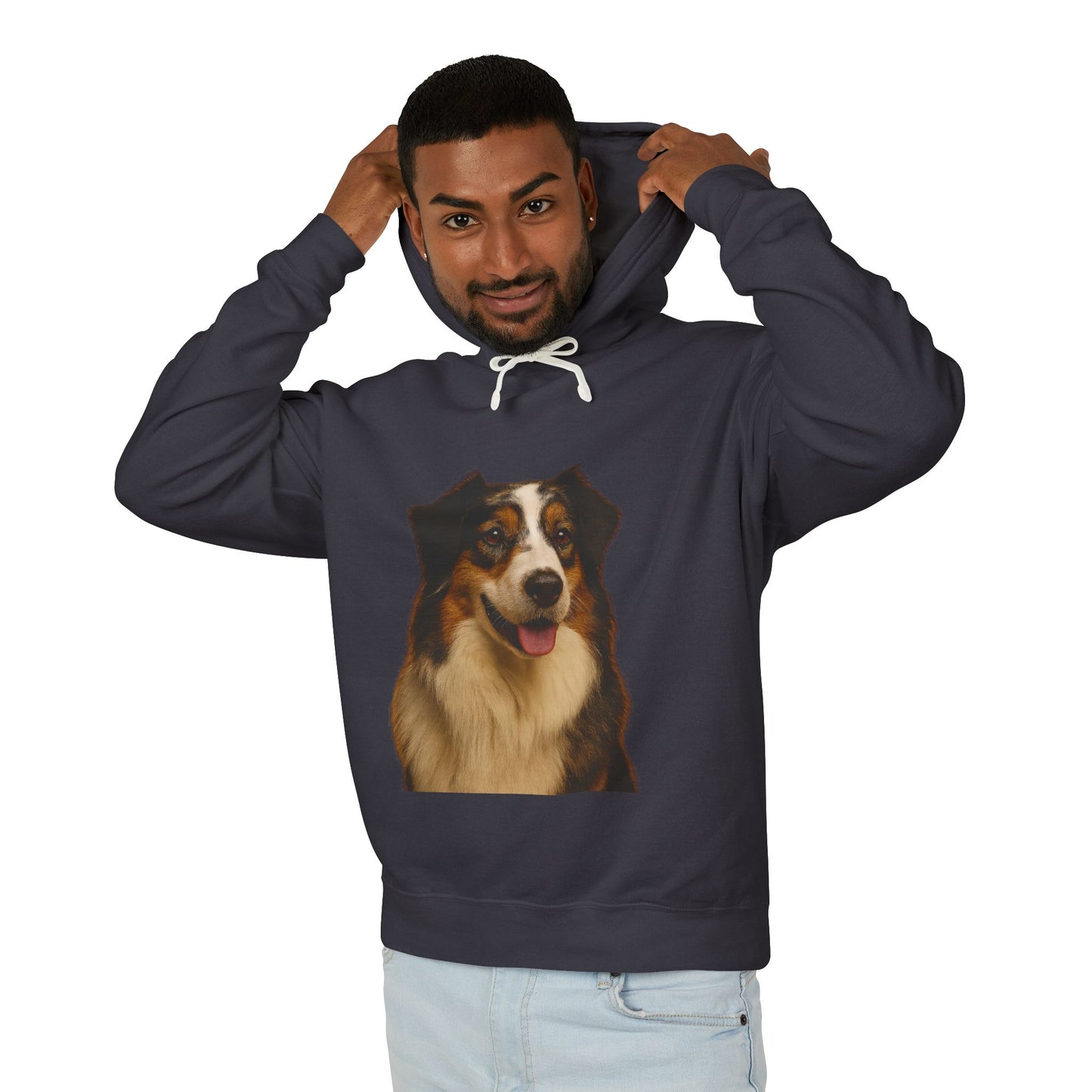 Aussie Head Unisex Lightweight Hoodie