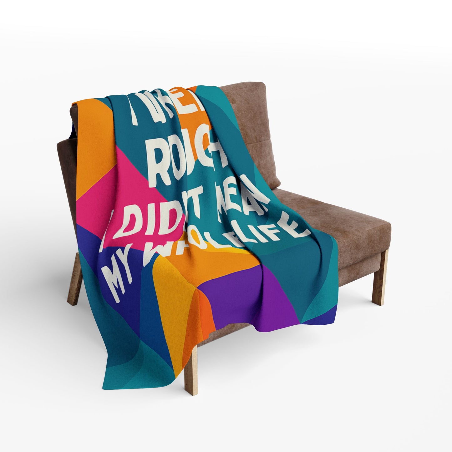 Like It Rough Arctic Fleece Blanket
