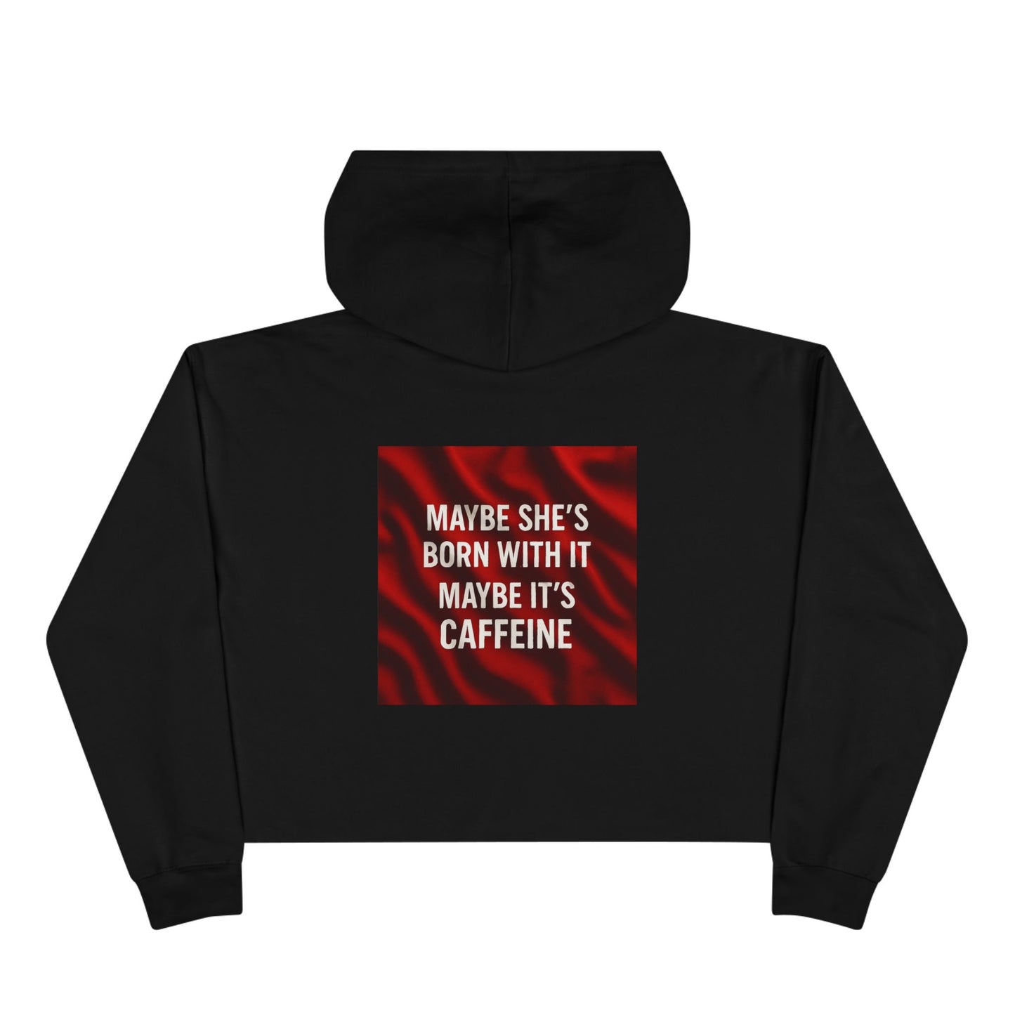 Born With It Women's Crop Hoodie