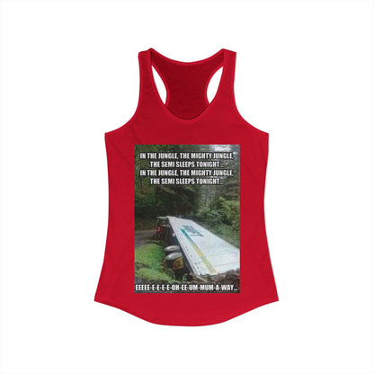 Semi Sleeps Women's Racerback Tank