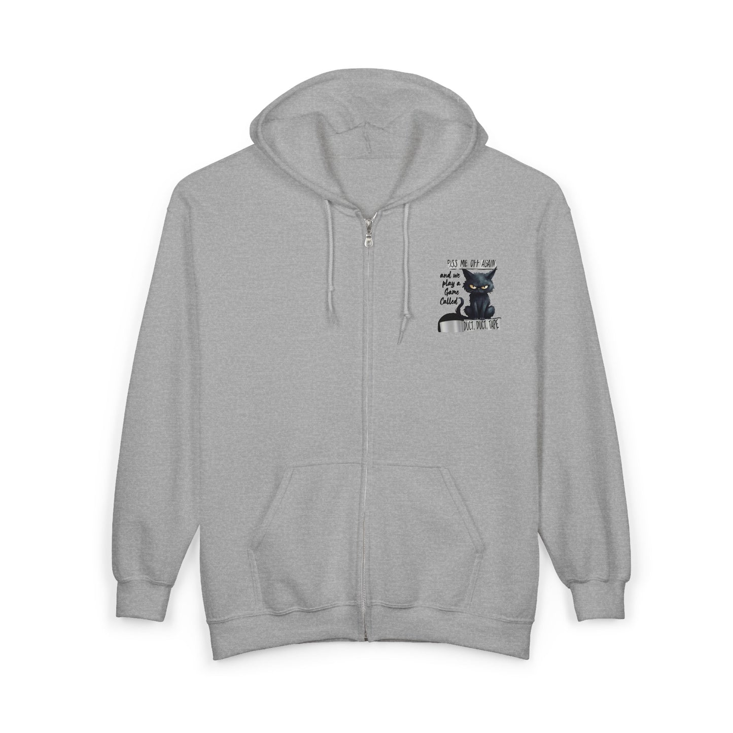 Duct, Duct, Tape Unisex Full Zip Hoodie