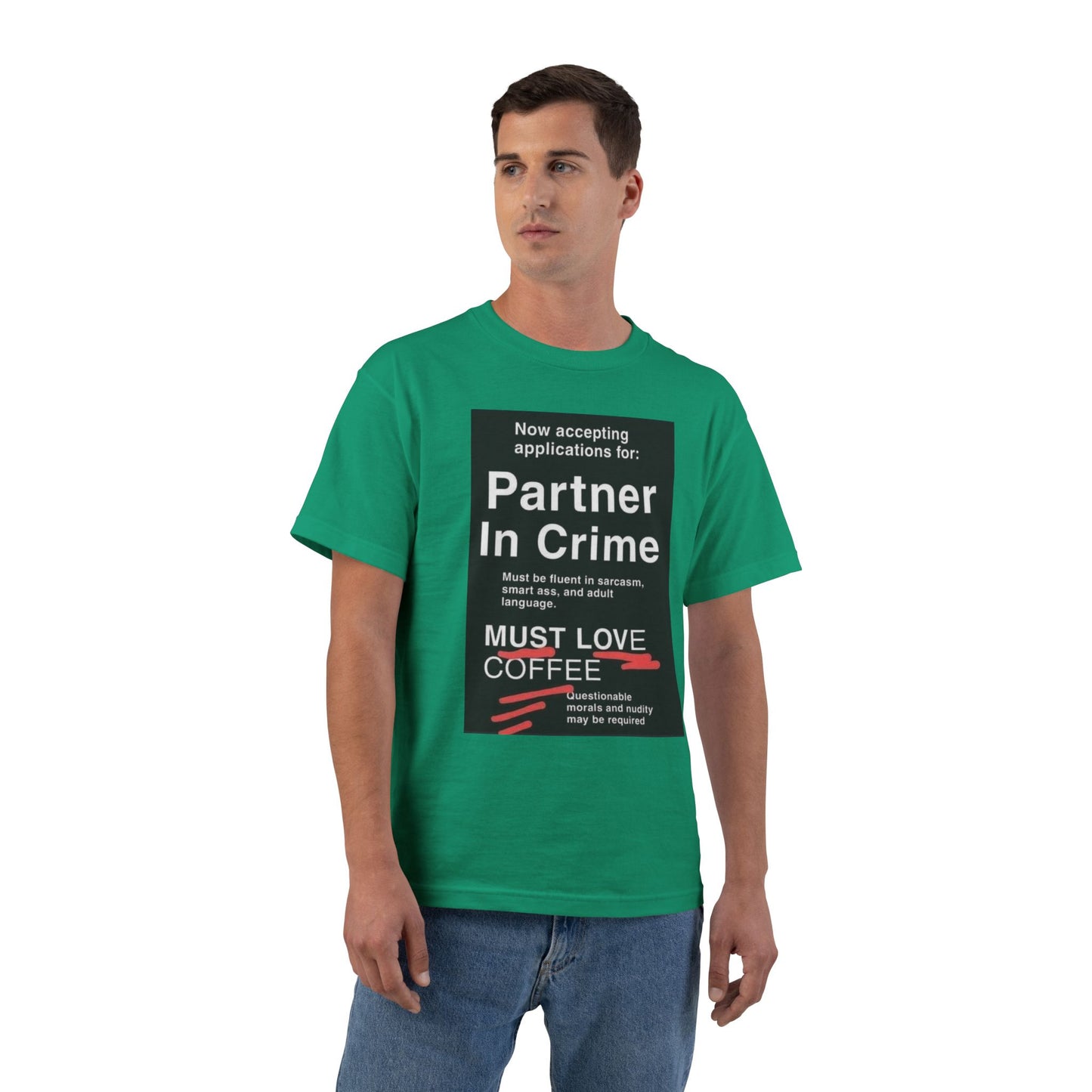 Partner In Crime Men's Short-Sleeve Crewneck Tee