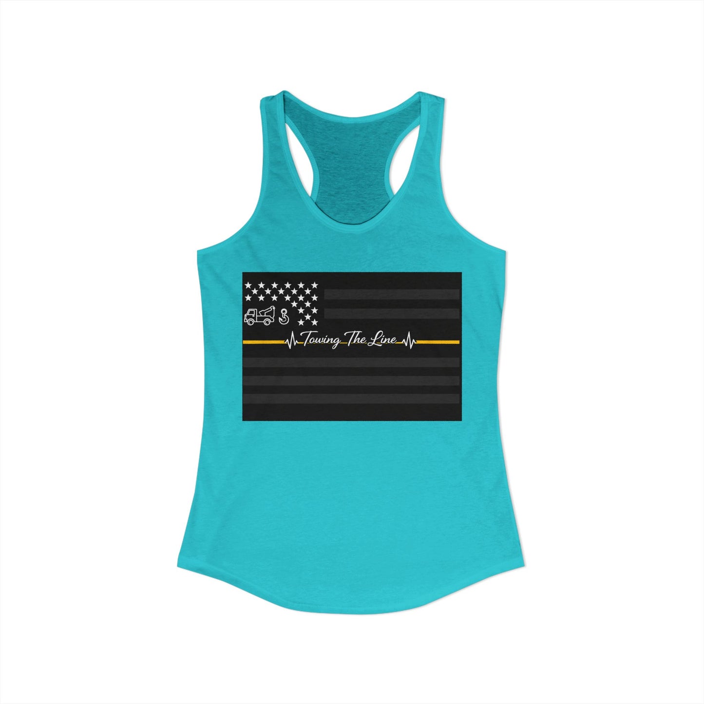 Thin Yellow Line Women's Racerback Tank