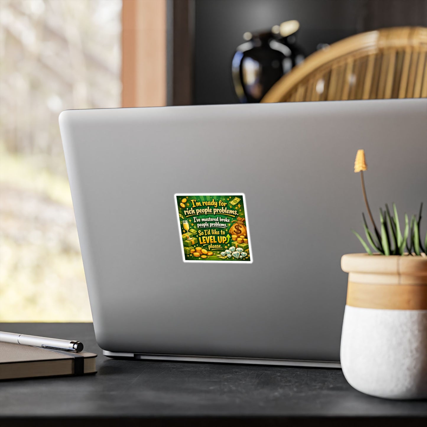 Level Up Vinyl Decal