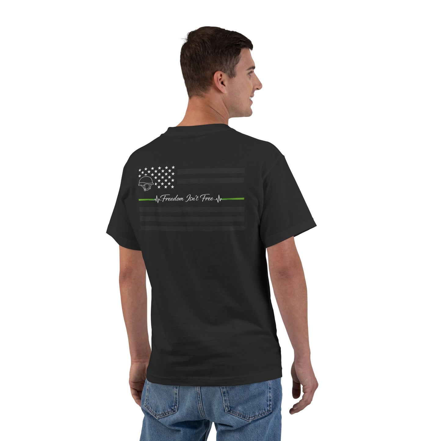 Thin Green Line Men's Short-Sleeve Crewneck Tee