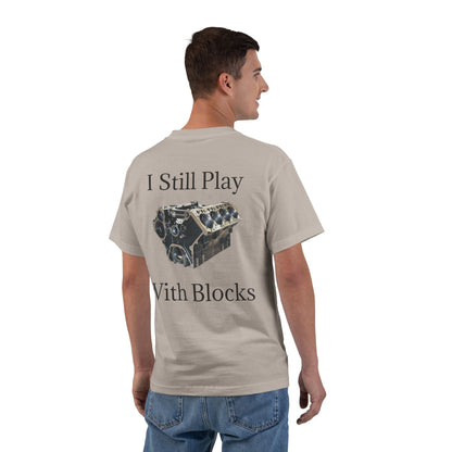 Play With Blocks Men's Short-Sleeve Crewneck Tee