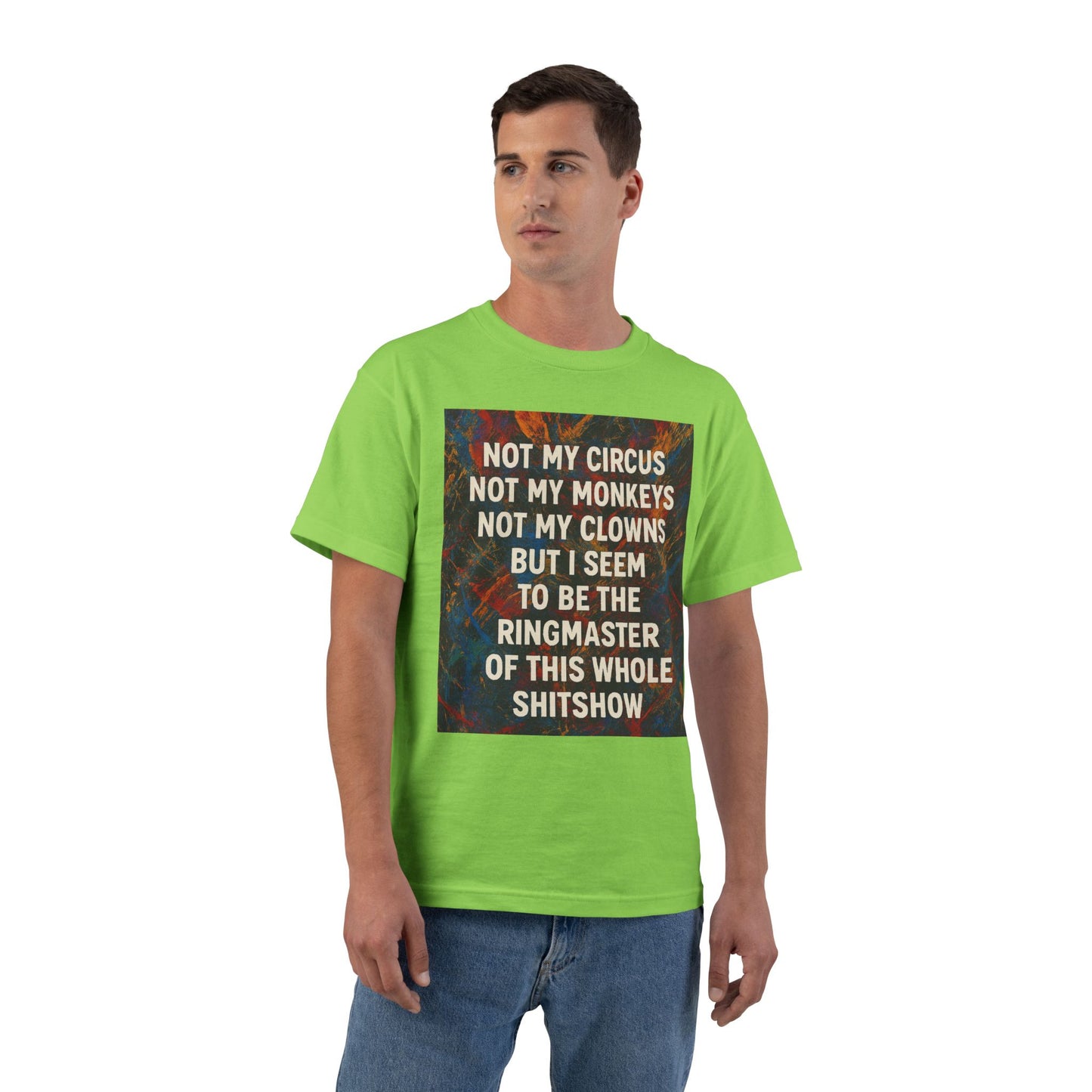 Ringmaster Men's Short-Sleeve Crewneck Tee
