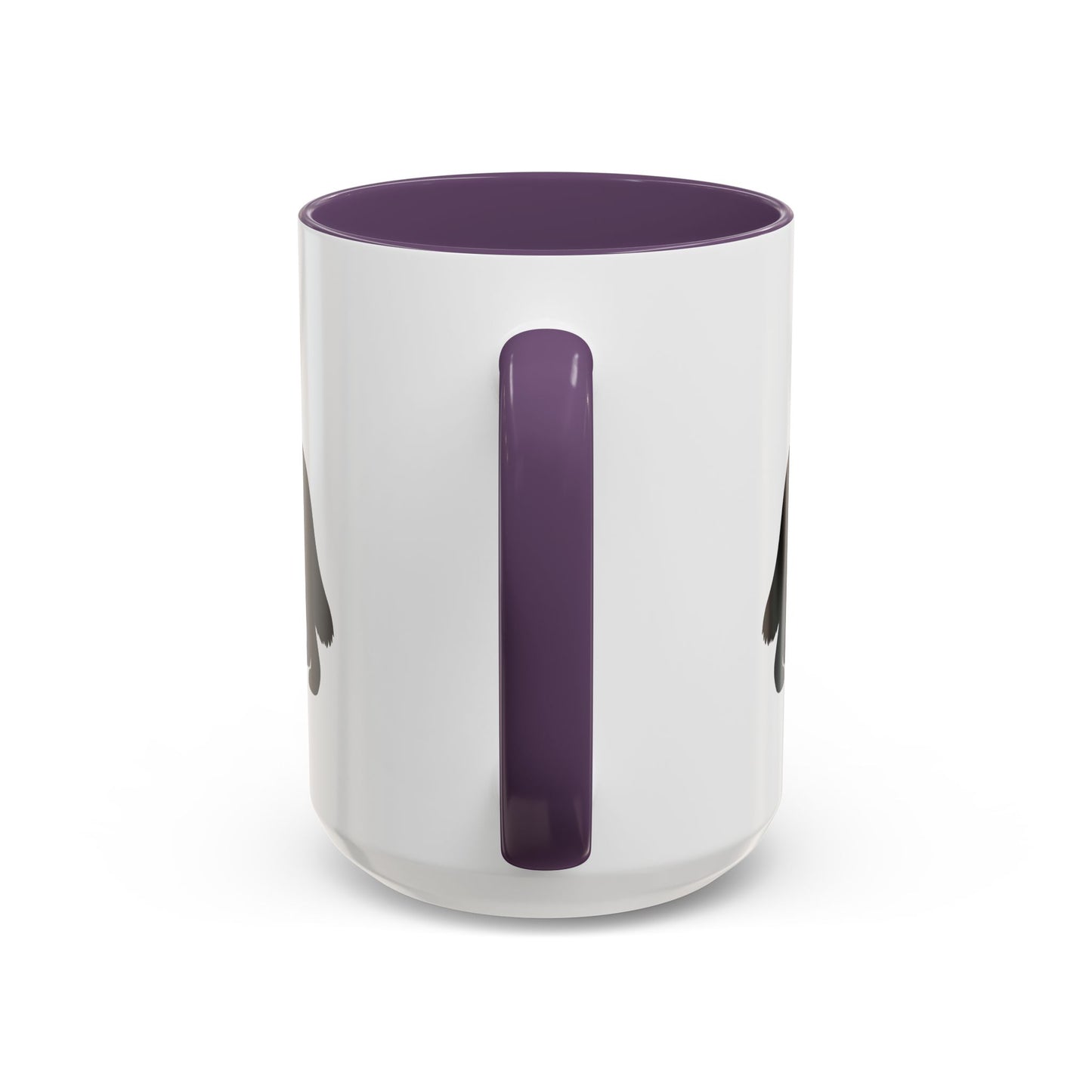 Newfie Silhouette 2-Tone Coffee Mug