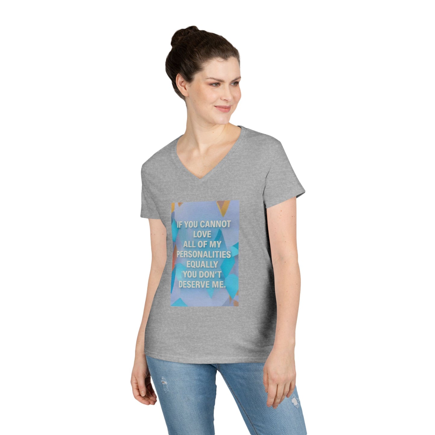 All Of My Personalities Women's V-Neck T-Shirt