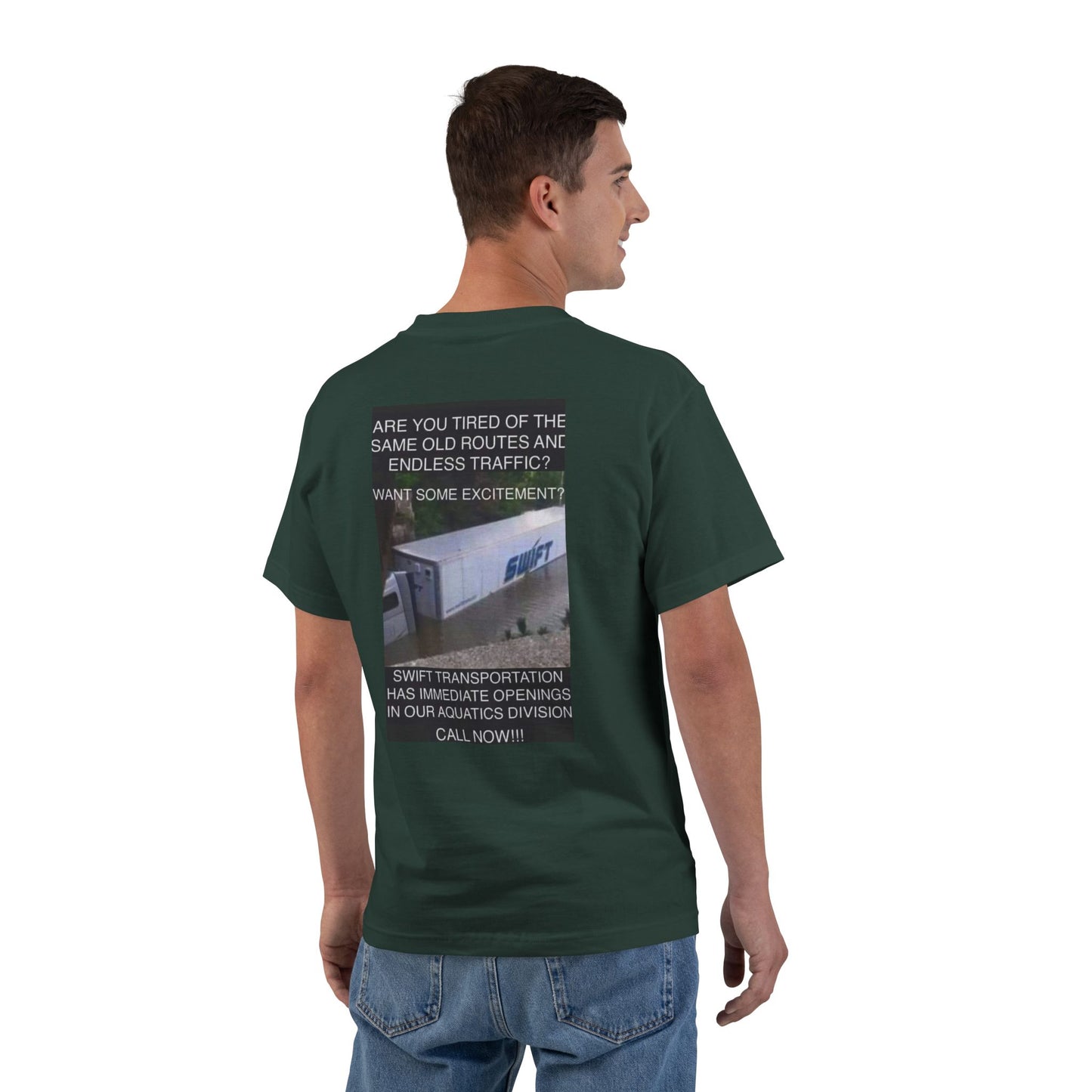 Swift Aquatics Men's Short-Sleeve Crewneck Tee