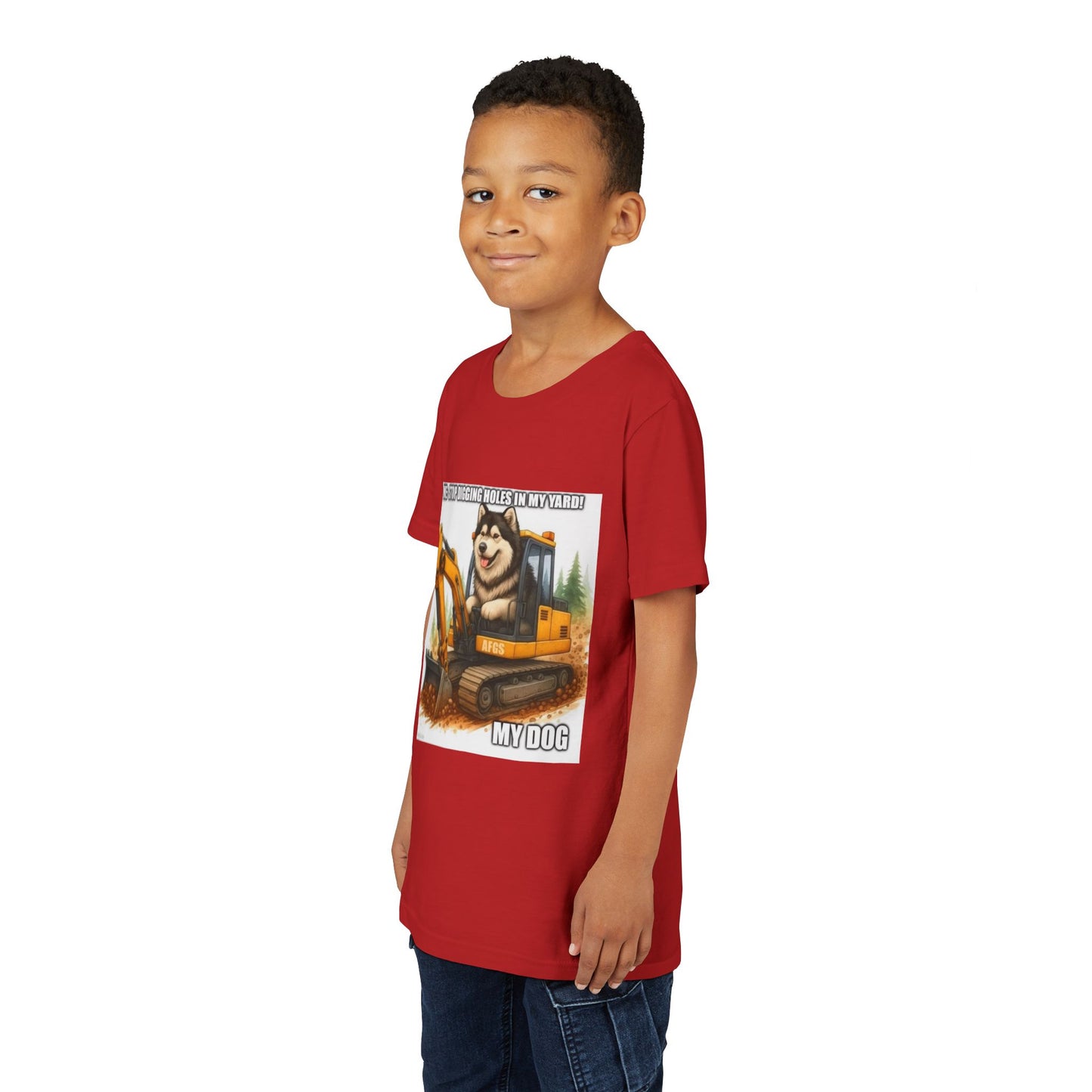 Digmaster 2000 Youth Unisex Short Sleeve Crewneck Tee