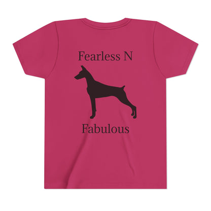 Fearless N Fabulous Youth Unisex Short Sleeve Crewneck Tee