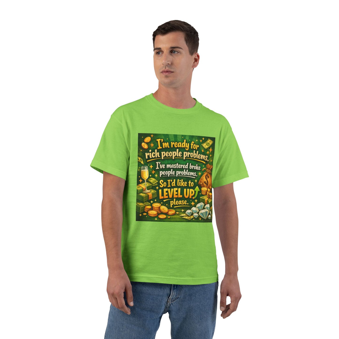 Level Up Men's Short-Sleeve Crewneck Tee