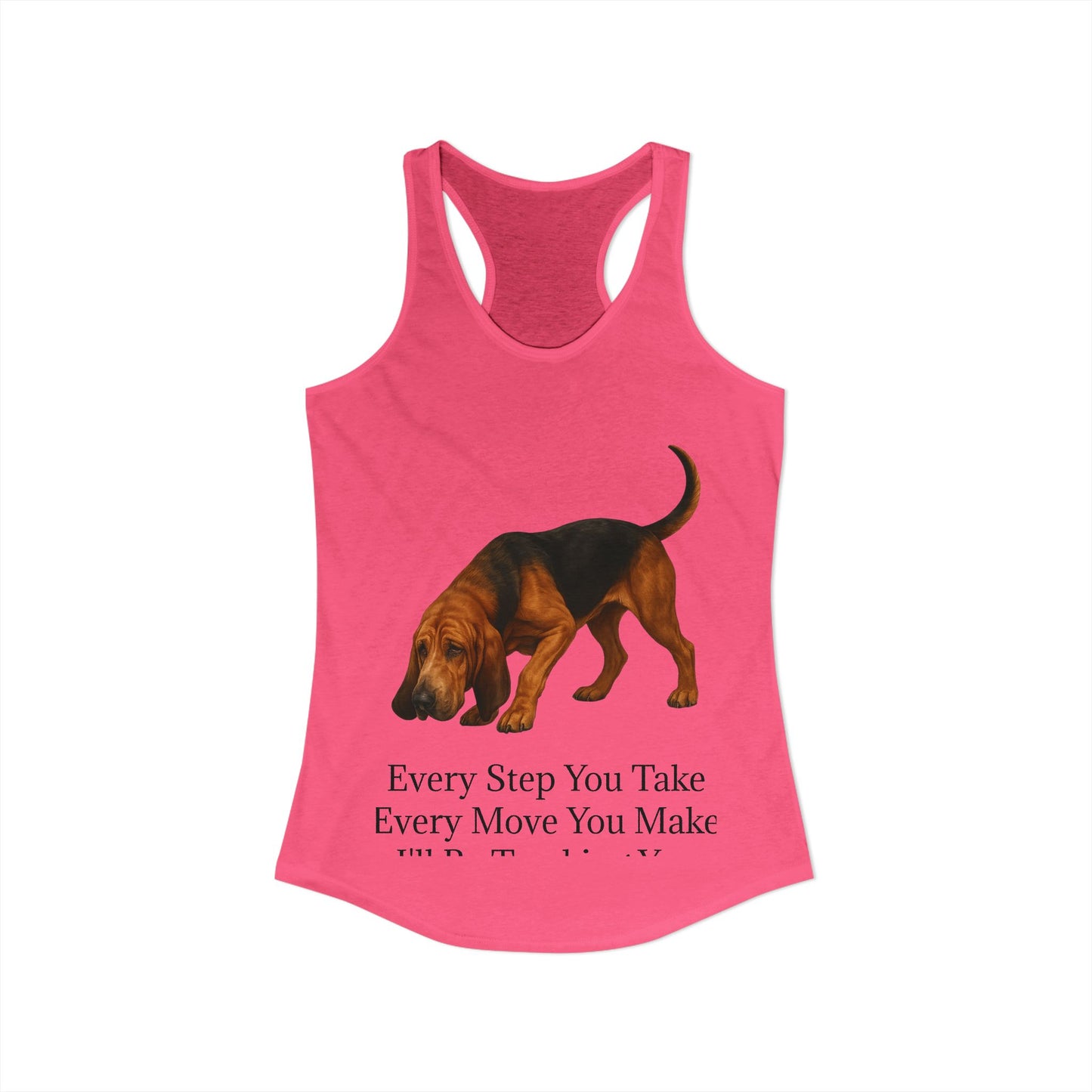 Tracking You Women's Racerback Tank