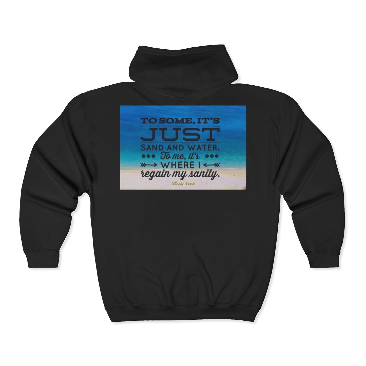 Dr. Beach Unisex Full Zip Hoodie