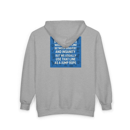 Jump Rope Unisex Full Zip Hoodie