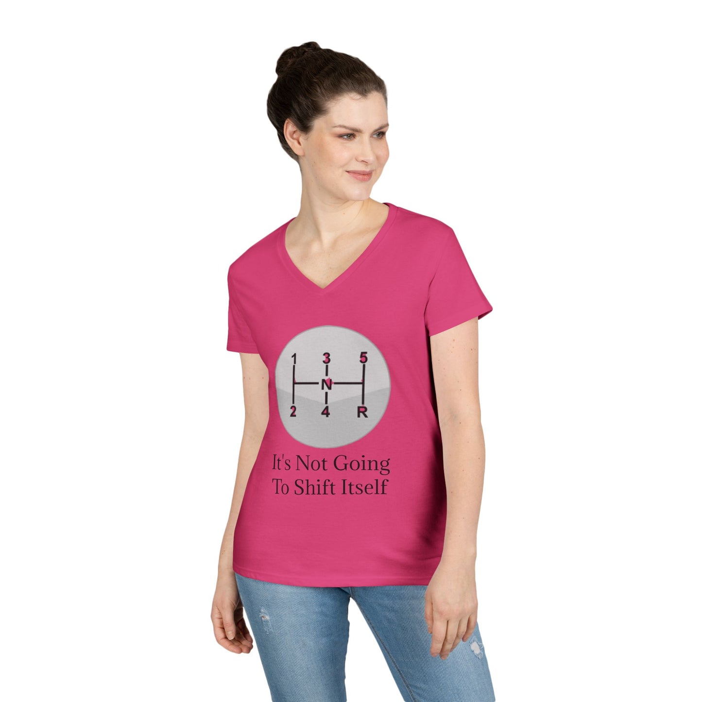 Shift Itself Women's V-Neck T-Shirt