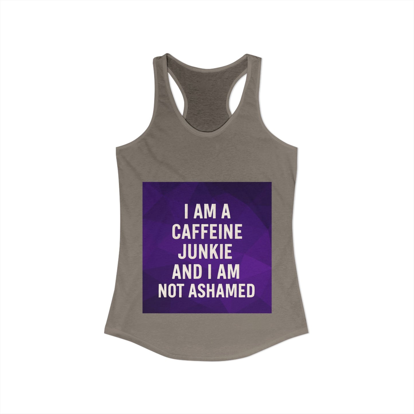 Caffeine Junkie Women's Racerback Tank