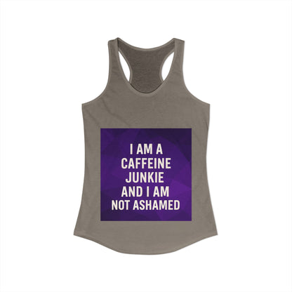 Caffeine Junkie Women's Racerback Tank