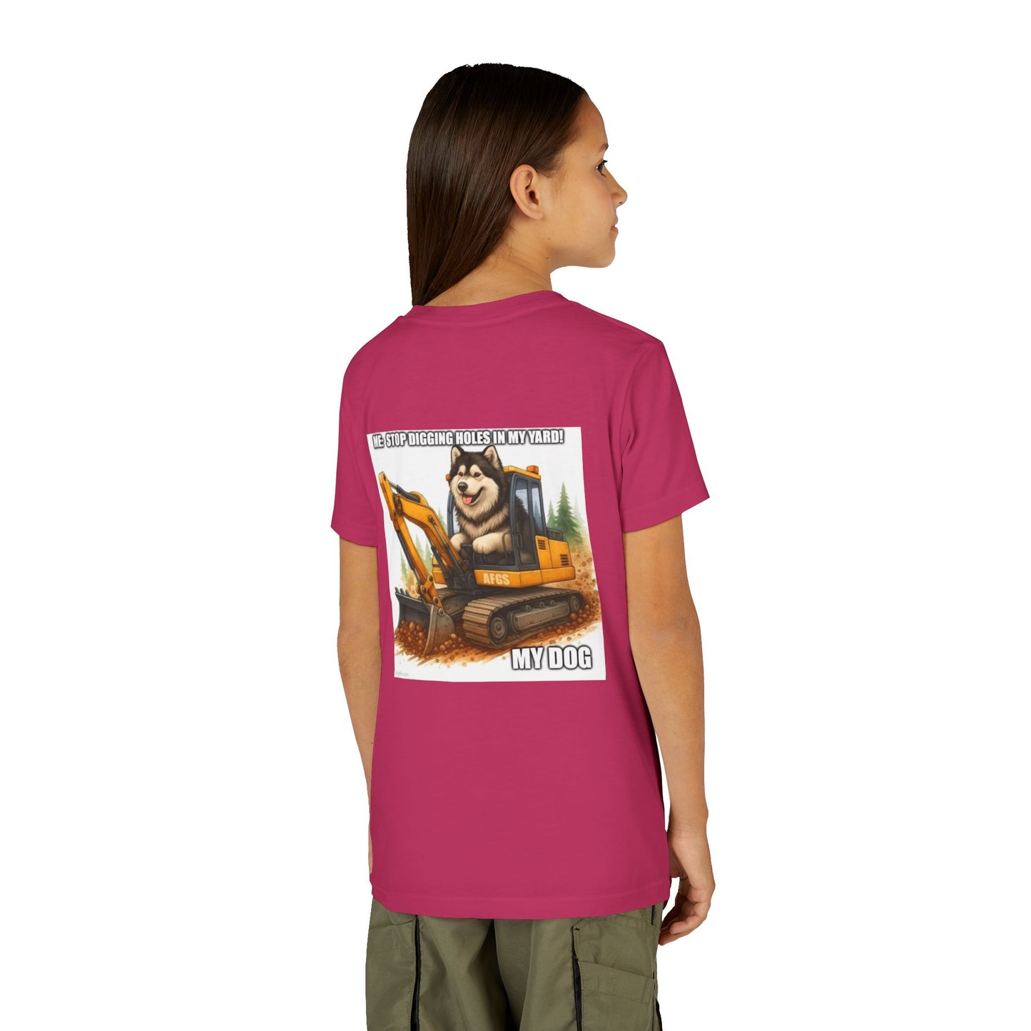 Digmaster 2000 Youth Unisex Short Sleeve Crewneck Tee