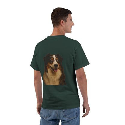 Aussie Head Men's Short-Sleeve Crewneck Tee