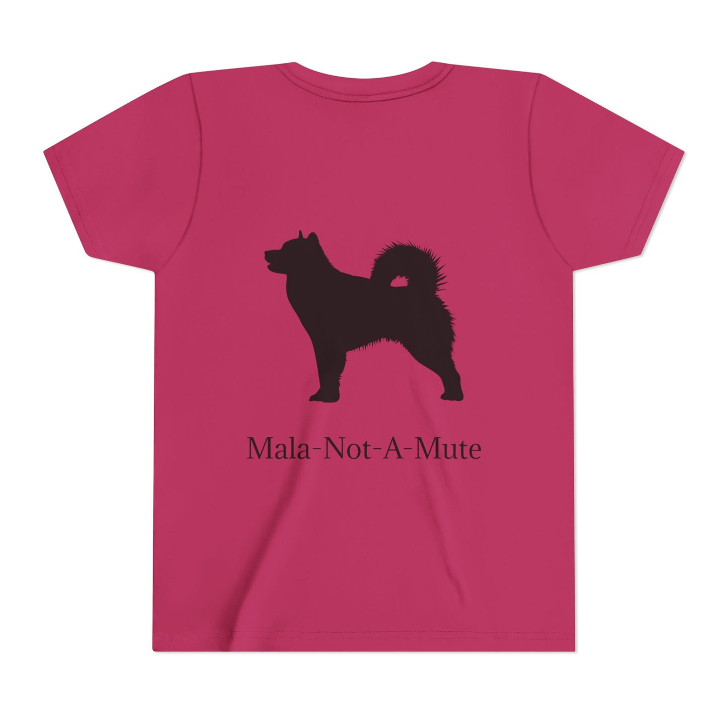 Mala-Not-A-Mute Youth Unisex Short Sleeve Crewneck Tee