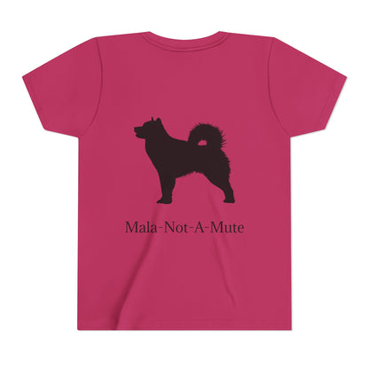 Mala-Not-A-Mute Youth Unisex Short Sleeve Crewneck Tee