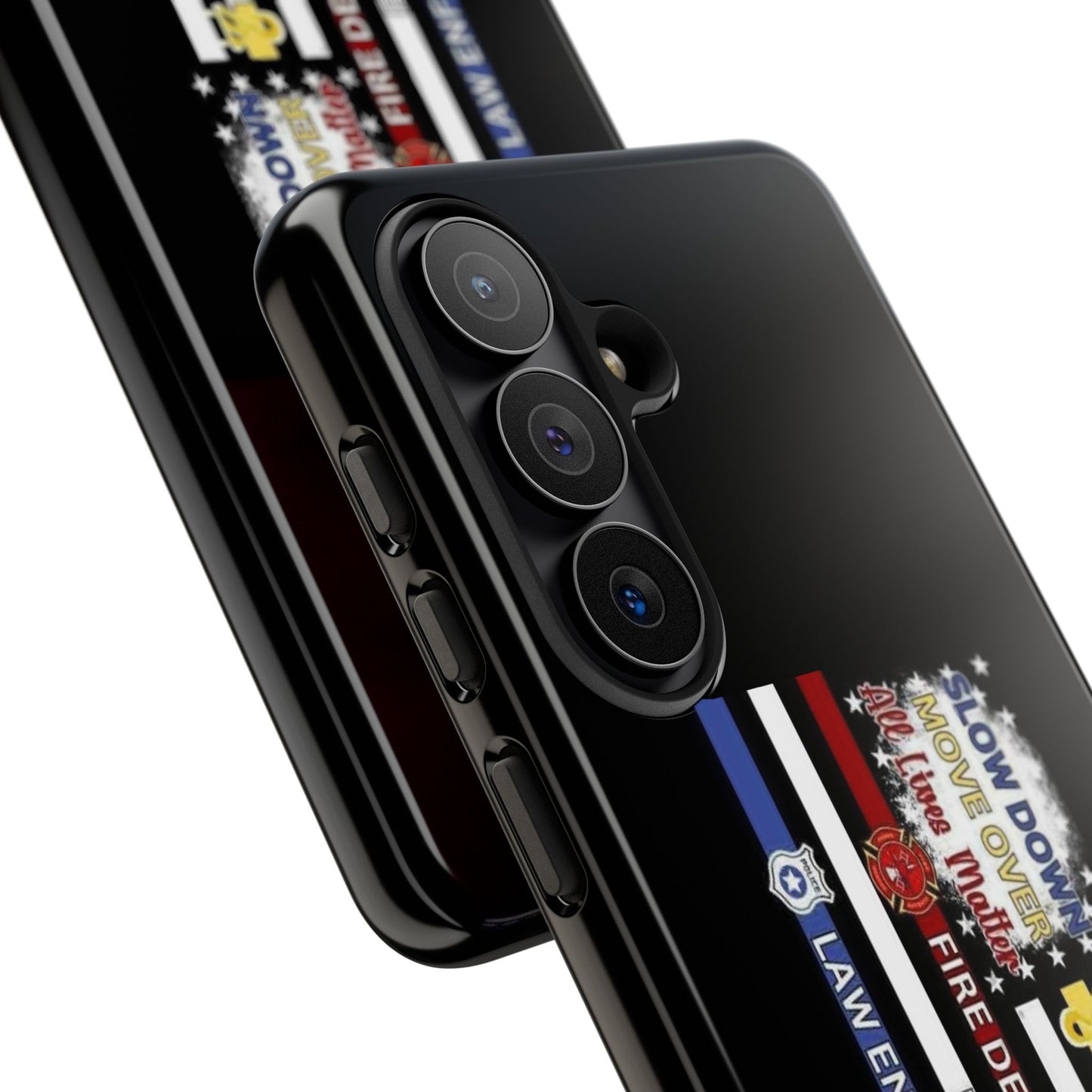 Slow Down Move Over Flag Samsung Case