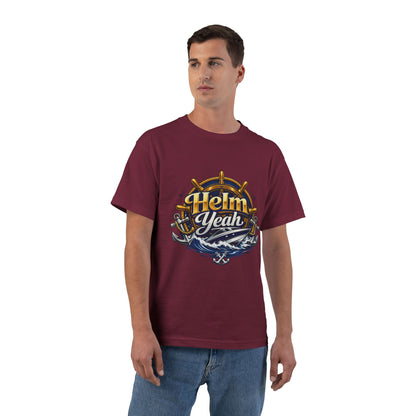 Helm Yeah Men's Short-Sleeve Crewneck Tee