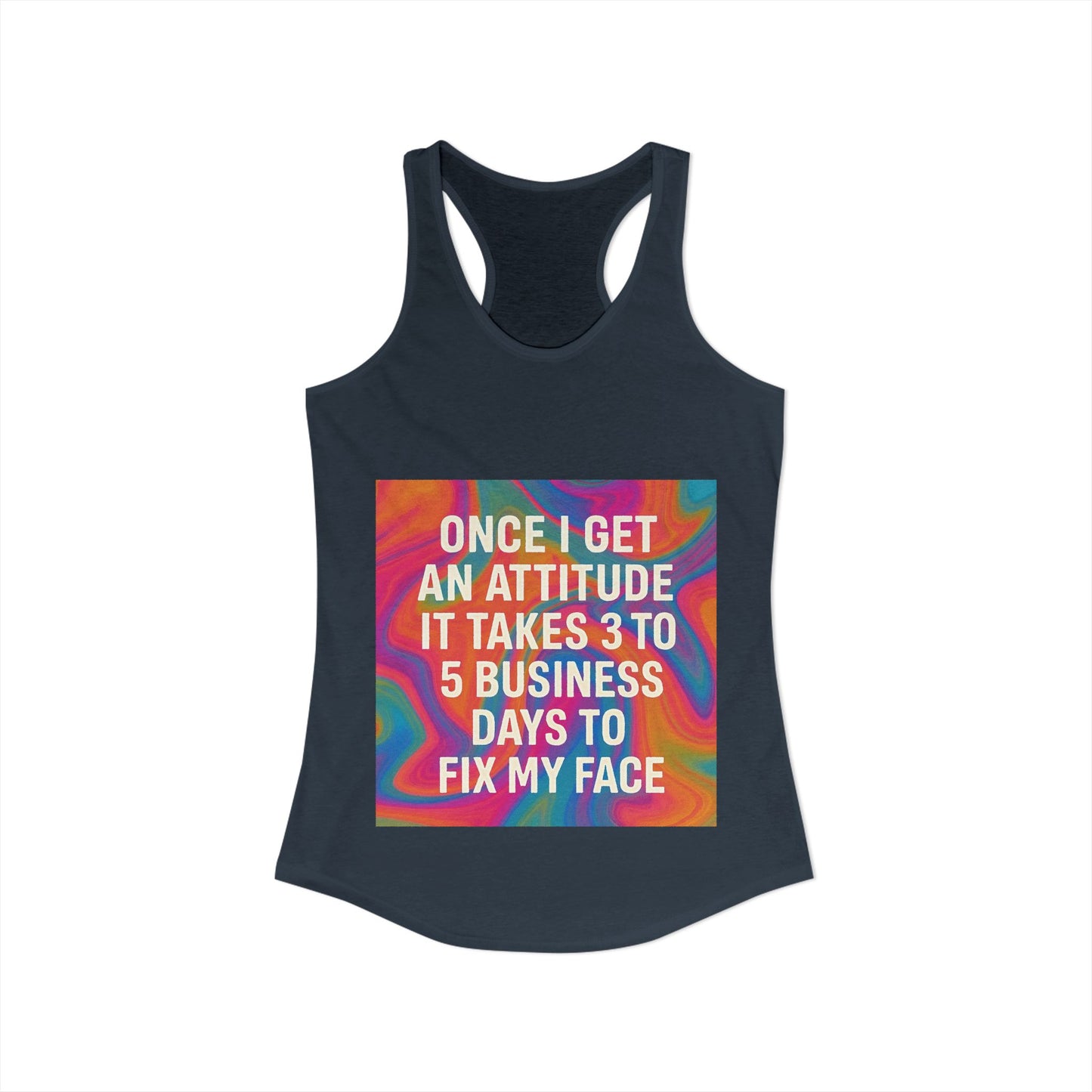 Fix My Face Women's Racerback Tank