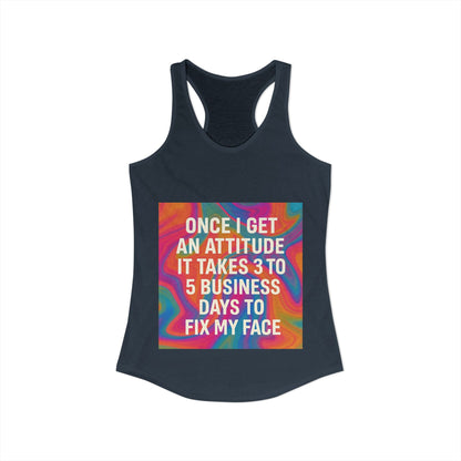 Fix My Face Women's Racerback Tank