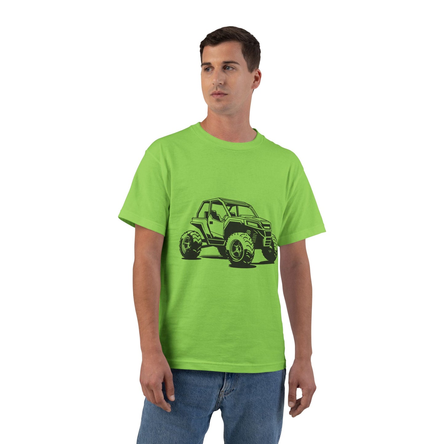 Off The Beaten Path Side By Side Men's Short-Sleeve Crewneck Tee