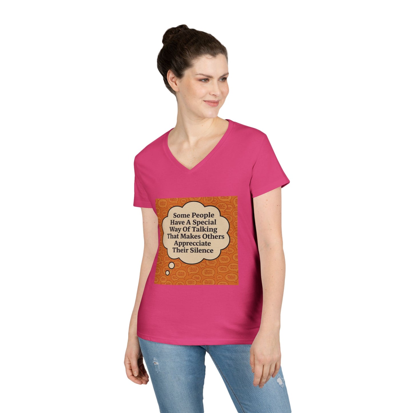 Special Way Of Talking Women's V-Neck T-Shirt