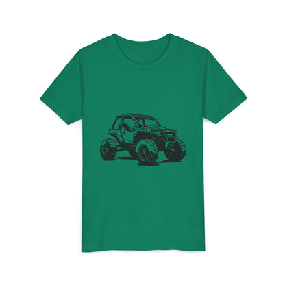 Off The Beaten Path Side By Side Youth Unisex Short Sleeve Crewneck Tee