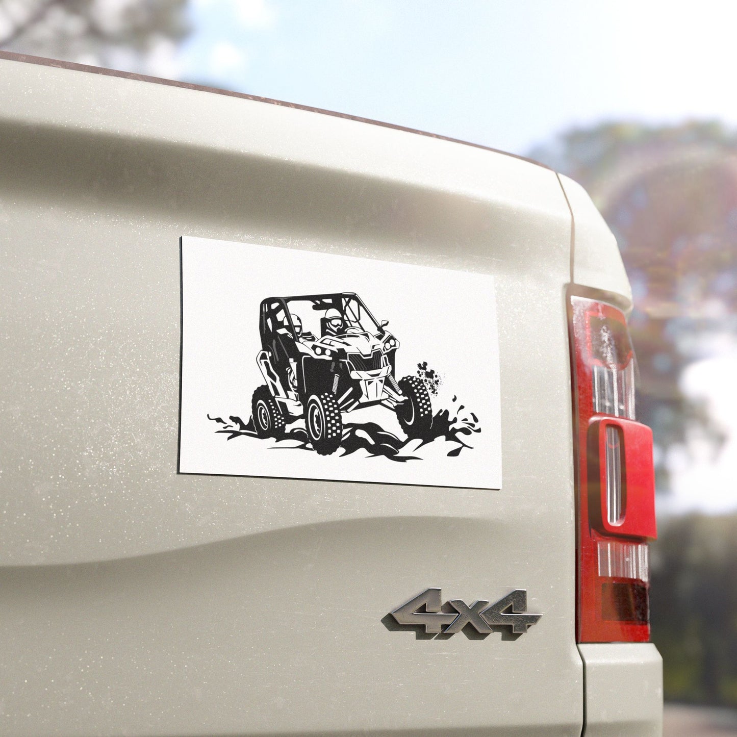 Slingin' Mud Side By Side Indoor/Outdoor Magnet