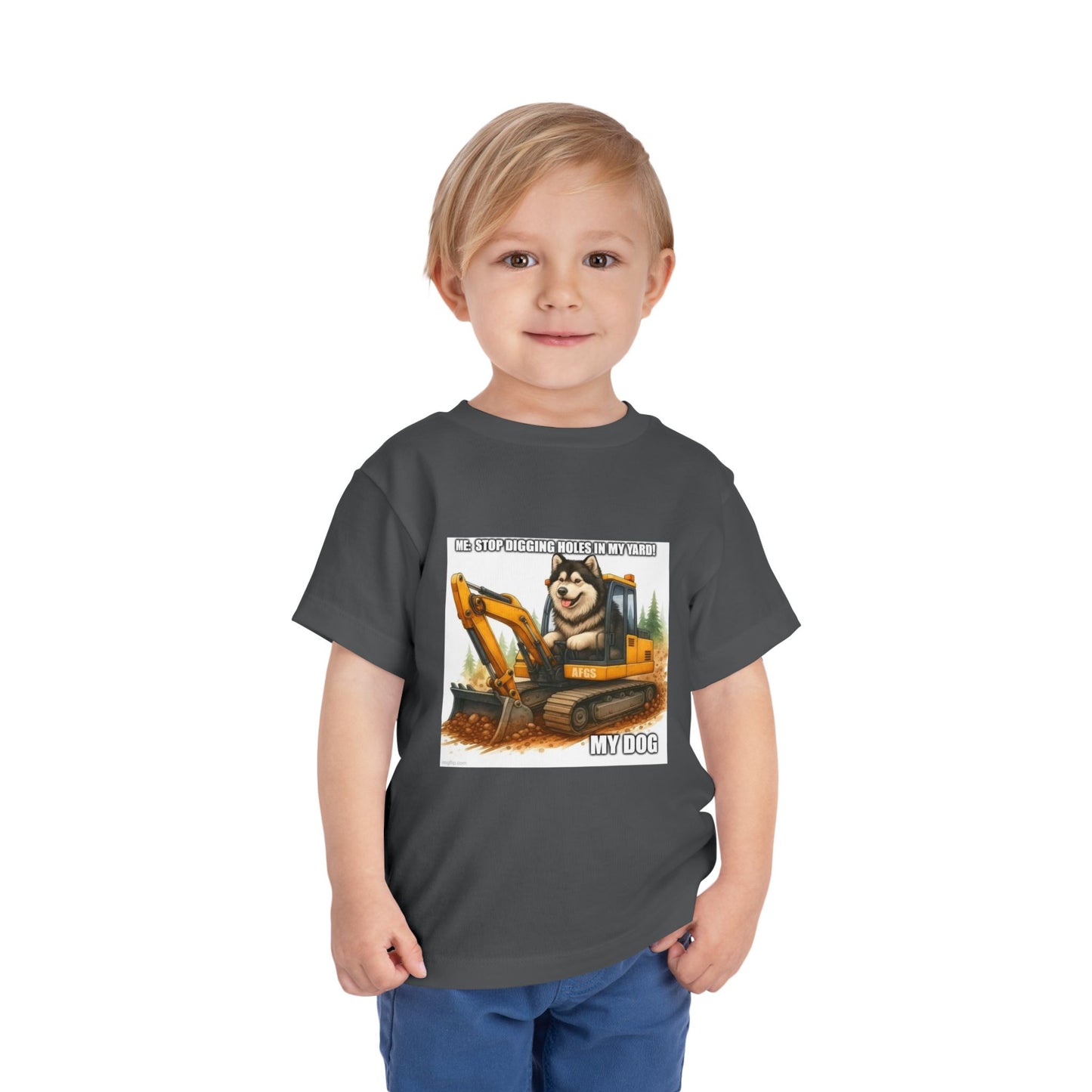 Digmaster 2000 Toddler Unisex Short Sleeve Crewneck Tee