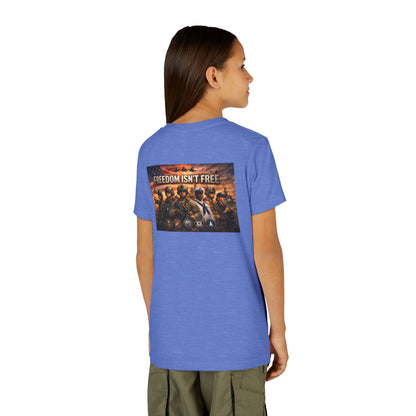 Freedom Isn't Free Youth Unisex Short Sleeve Crewneck Tee