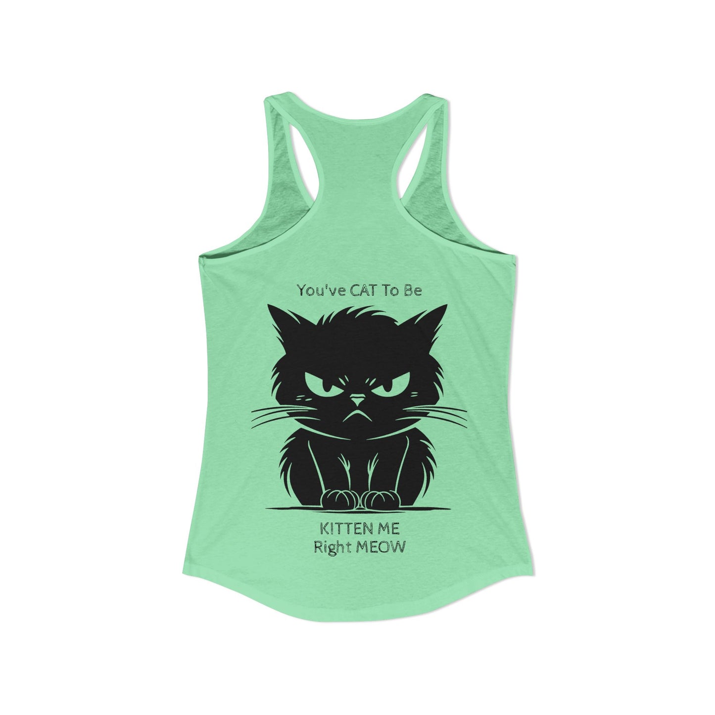 KITTEN Me Women's Racerback Tank