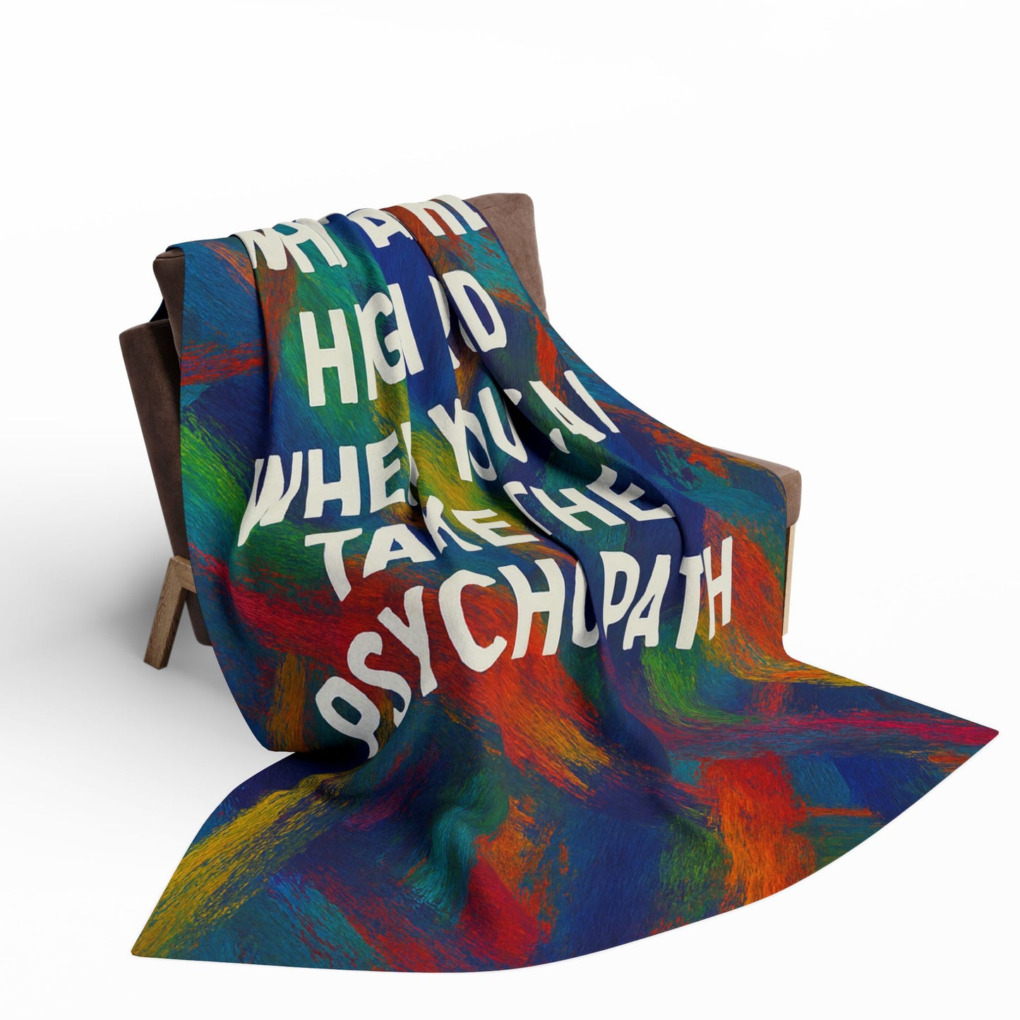 Psycho Path Arctic Fleece Blanket