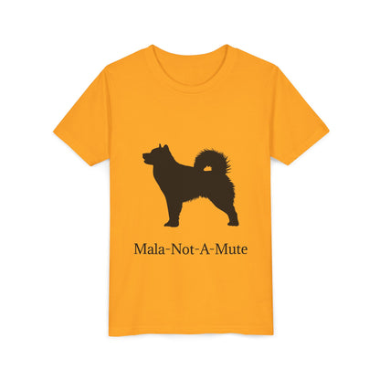 Mala-Not-A-Mute Youth Unisex Short Sleeve Crewneck Tee