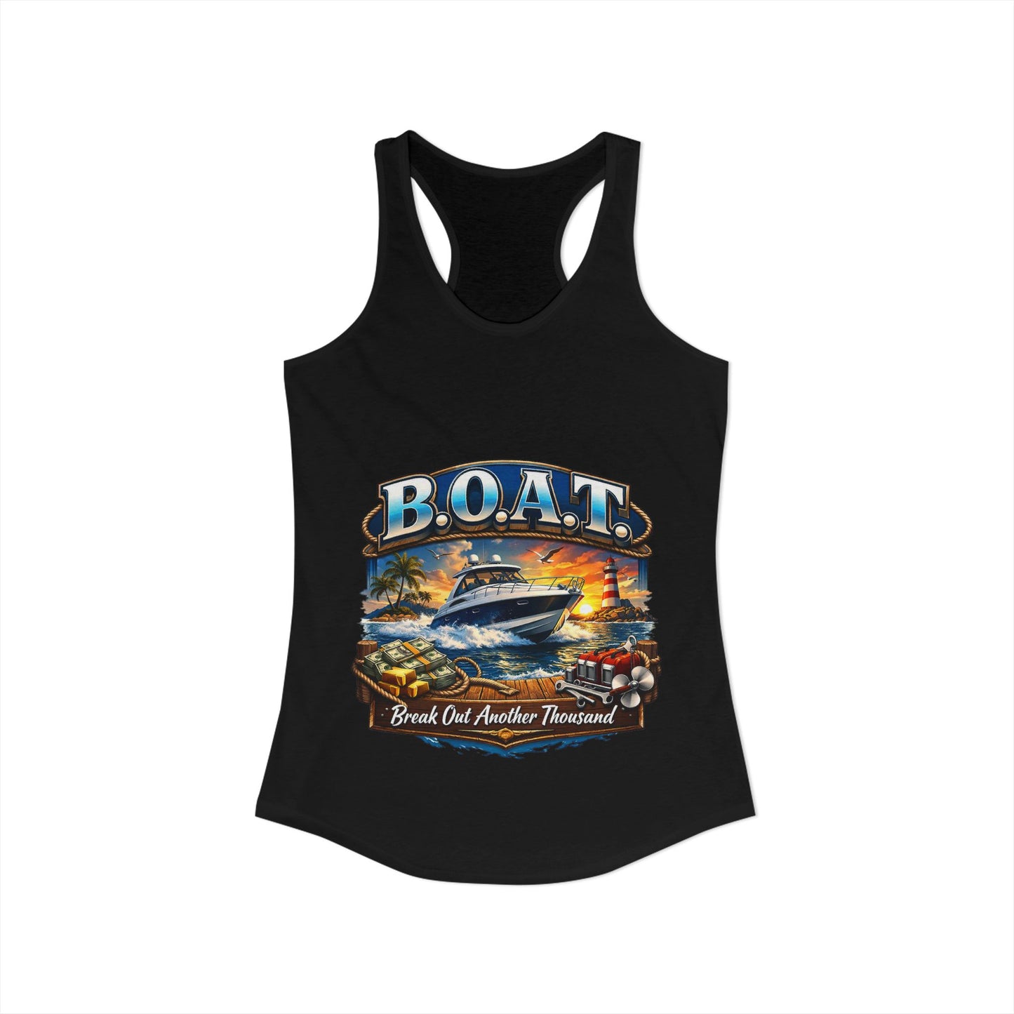 B.O.A.T. Women's Racerback Tank