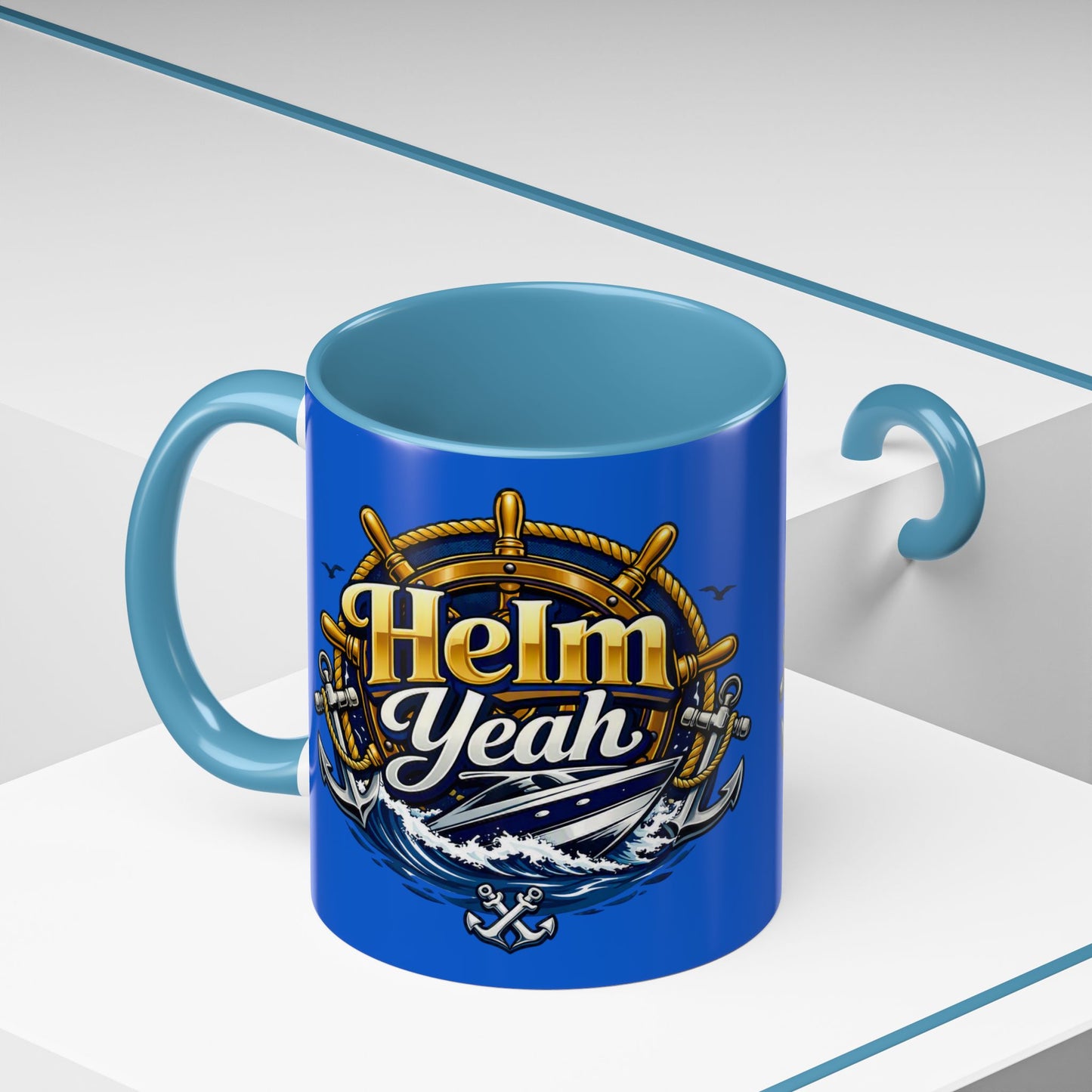 Helm Yeah 2-Tone Coffee Mug
